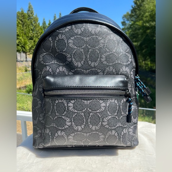 COACH X Michael B Jordan Charter Backpack In Mummified Signature Canvas C6926 - Picture 1 of 14